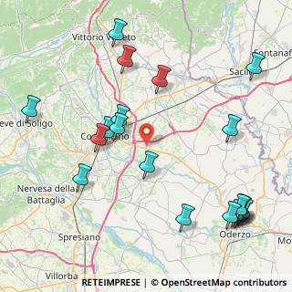 Mappa Via Calmaor, 31020 San Vendemiano TV, Italia (10.296)