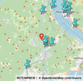 Mappa Via Provinciale, 22033 Asso CO, Italia (4.99091)