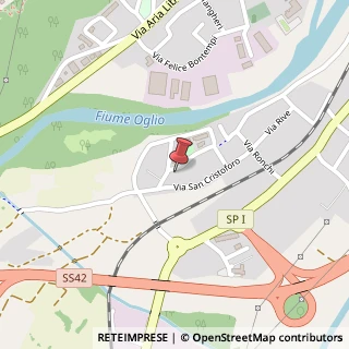 Mappa Via Sandro Pertini, n.31, 25047 Breno, Brescia (Lombardia)
