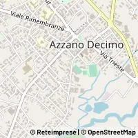 Kaart Azzano Decimo