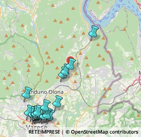 Mappa 21050 Bisuschio VA, Italia (5.794)