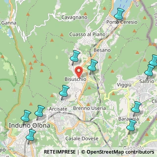Mappa 21050 Bisuschio VA, Italia (3.05909)