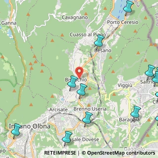 Mappa 21050 Bisuschio VA, Italia (3.46286)