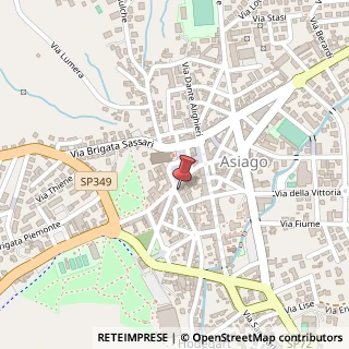 Mappa Via Giuseppe Verdi, 19, 36012 Asiago, Vicenza (Veneto)