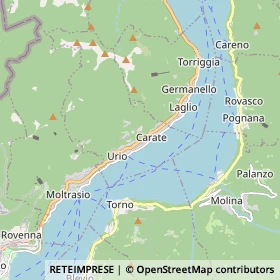 Mappa Carate Urio
