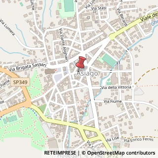 Mappa Via Guglielmo Marconi, 15, 36012 Asiago, Vicenza (Veneto)