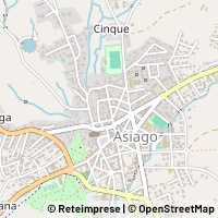 Hartă Asiago