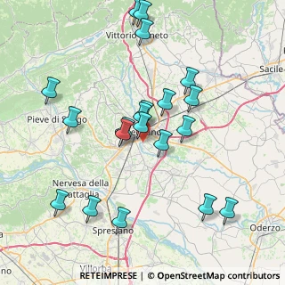 Mappa Via San Francesco D'Assisi, 31015 Conegliano TV, Italia (7.8745)