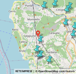 Mappa 21038 Sangiano VA, Italia (2.89154)