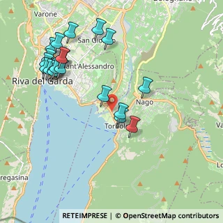 Mappa Via Alle Peschére, 38069 Nago-torbole TN, Italia (2.2665)