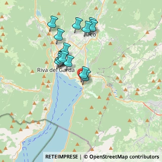 Mappa Via Alle Peschére, 38069 Nago-torbole TN, Italia (3.288)