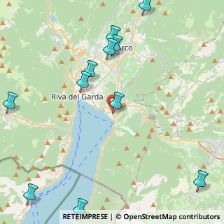 Mappa Via Alle Peschére, 38069 Nago-torbole TN, Italia (5.61)