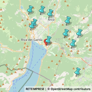 Mappa Via Alle Peschére, 38069 Nago-torbole TN, Italia (4.87364)