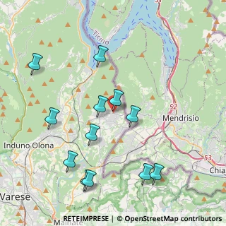 Mappa Via Cavour, 21050 Saltrio VA, Italia (4.35)