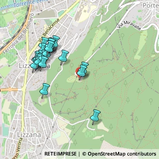 Mappa Localita' Valscudella, 38068 Rovereto TN, Italia (0.5)