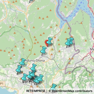 Mappa Viale Rimembranze, 21050 Bisuschio VA, Italia (6.2245)