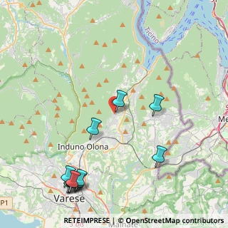 Mappa Viale Rimembranze, 21050 Bisuschio VA, Italia (5.28)