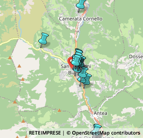 Mappa Via Mauro Gavazzeni, 24015 San Giovanni Bianco BG, Italia (1.5575)