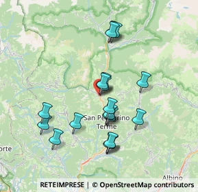 Mappa Via Mauro Gavazzeni, 24015 San Giovanni Bianco BG, Italia (6.57)