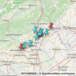 Mappa Via A. Marescalchi, 31015 Conegliano TV, Italia (7.59364)