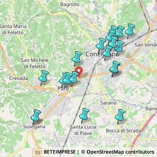 Mappa Via A. Marescalchi, 31015 Conegliano TV, Italia (2.16579)