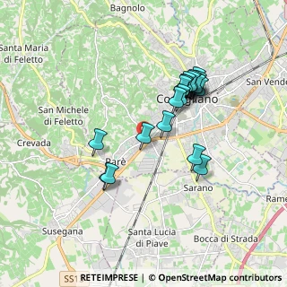 Mappa Via A. Marescalchi, 31015 Conegliano TV, Italia (1.604)