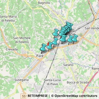 Mappa Via A. Marescalchi, 31015 Conegliano TV, Italia (1.39684)