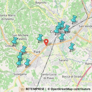 Mappa Via A. Marescalchi, 31015 Conegliano TV, Italia (2.22846)