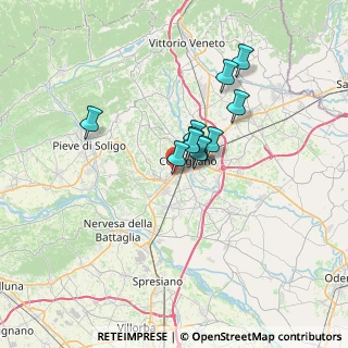 Mappa Via A. Marescalchi, 31015 Conegliano TV, Italia (4.57545)
