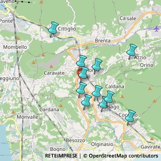 Mappa Via Isonzo, 21036 Gemonio VA, Italia (1.65727)