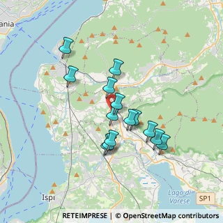Mappa Via Isonzo, 21036 Gemonio VA, Italia (2.93143)