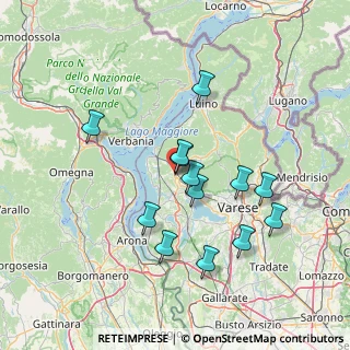 Mappa Via Isonzo, 21036 Gemonio VA, Italia (13.07308)
