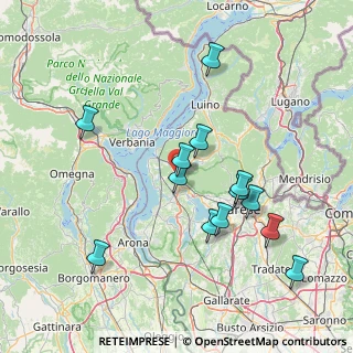 Mappa Via Isonzo, 21036 Gemonio VA, Italia (15.09692)