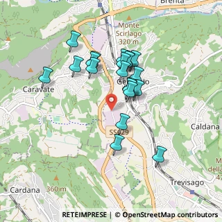 Mappa Via Isonzo, 21036 Gemonio VA, Italia (0.7715)