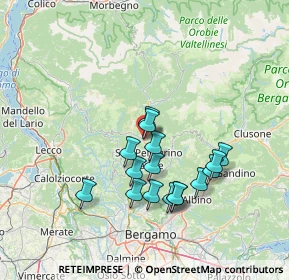 Mappa Enna, 24015 San Giovanni bianco BG, Italia (12.46563)