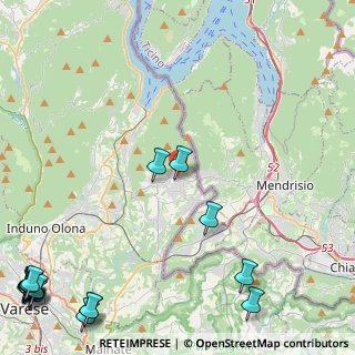 Mappa Via G.B. De Vittori, 21050 Saltrio VA, Italia (7.922)