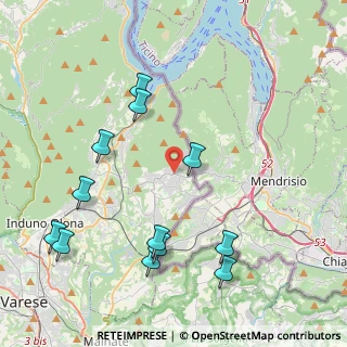 Mappa Via G.B. De Vittori, 21050 Saltrio VA, Italia (4.69417)
