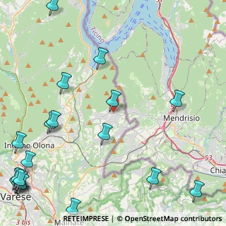Mappa Via G.B. De Vittori, 21050 Saltrio VA, Italia (7.0325)