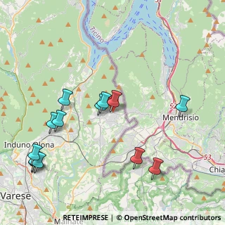 Mappa Via G.B. De Vittori, 21050 Saltrio VA, Italia (4.72308)