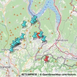 Mappa Via G.B. De Vittori, 21050 Saltrio VA, Italia (4.06133)
