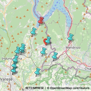 Mappa Via G.B. De Vittori, 21050 Saltrio VA, Italia (4.98857)