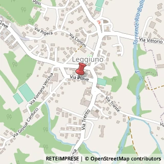 Mappa Via Piave, 3, 21038 Leggiuno, Varese (Lombardia)