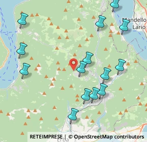 Mappa Via ai Monti, 22030 Caglio CO, Italia (4.59286)