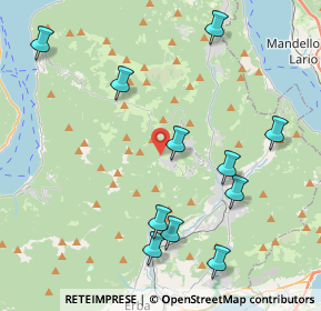 Mappa Via ai Monti, 22030 Caglio CO, Italia (4.58727)