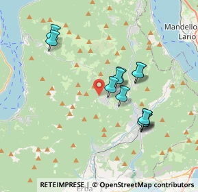 Mappa Via ai Monti, 22030 Caglio CO, Italia (3.24)