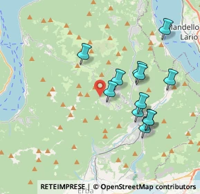 Mappa Via ai Monti, 22030 Caglio CO, Italia (3.51833)