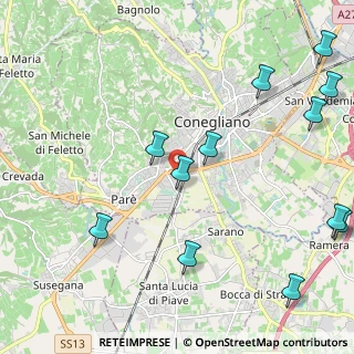 Mappa Via Calatafimi, 31015 Conegliano TV, Italia (2.76583)