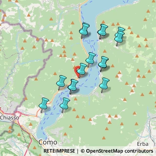 Mappa 22010 Carate Urio CO, Italia (3.47375)