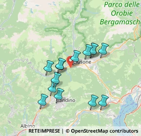 Mappa Unnamed Road, 24023 Clusone BG, Italia (6.22429)