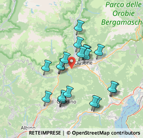 Mappa Unnamed Road, 24023 Clusone BG, Italia (6.282)